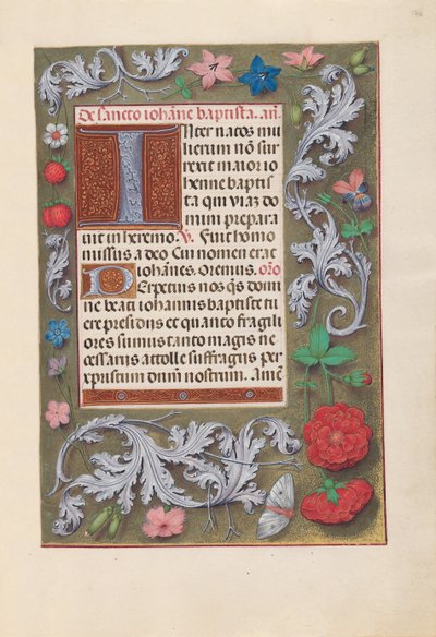 Getijdenboek van Koningin Isabella de Katholieke, Koningin van Spanje: Fol. 170r, ca. 1500 door Master of the First Prayerbook of Maximillian