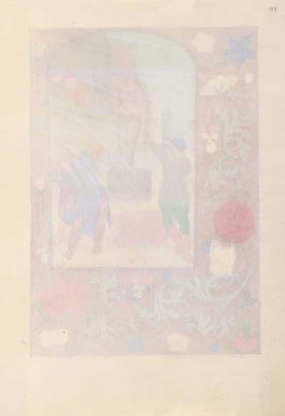 Uren van Koningin Isabella de Katholieke, Koningin van Spanje:  Fol. 177r door Master of the First Prayerbook of Maximillian
