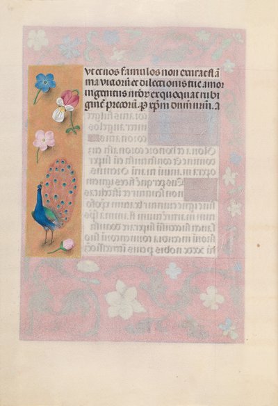 Getijdenboek van koningin Isabella de Katholieke, koningin van Spanje: Fol. 180v, c1500 door Master of the First Prayerbook of Maximillian