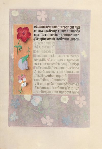 Uren van koningin Isabella de Katholieke, koningin van Spanje: Fol. 186v, ca. 1500 door Master of the First Prayerbook of Maximillian