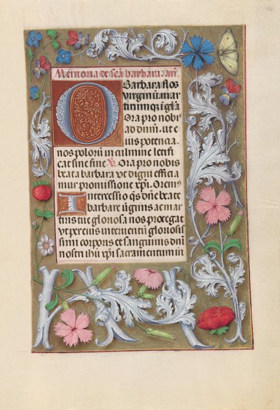 Getijdenboek van koningin Isabella de Katholieke, koningin van Spanje: Fol. 192r, ca. 1500 door Master of the First Prayerbook of Maximillian