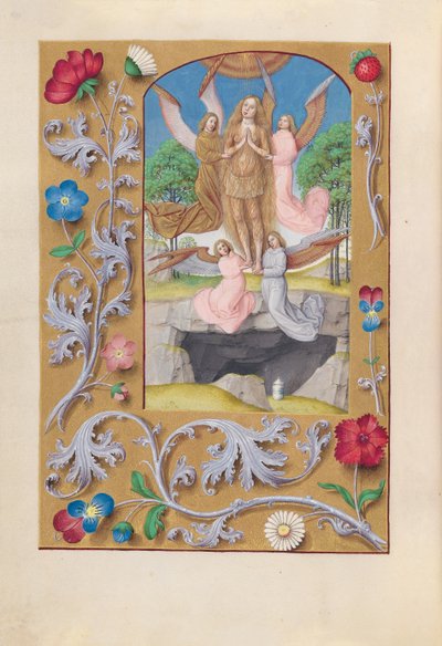 Getijdenboek van Koningin Isabella de Katholieke, Koningin van Spanje: Fol. 193v, St. Maria Magdalena, ca. 1500 door Master of the First Prayerbook of Maximillian
