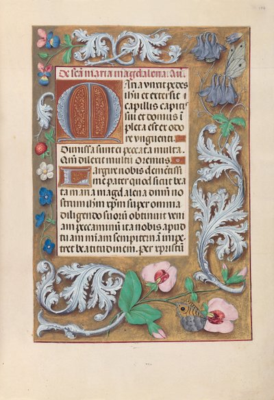 Getijdenboek van koningin Isabella de Katholieke, koningin van Spanje: Fol. 194r, c. 1500 door Master of the First Prayerbook of Maximillian
