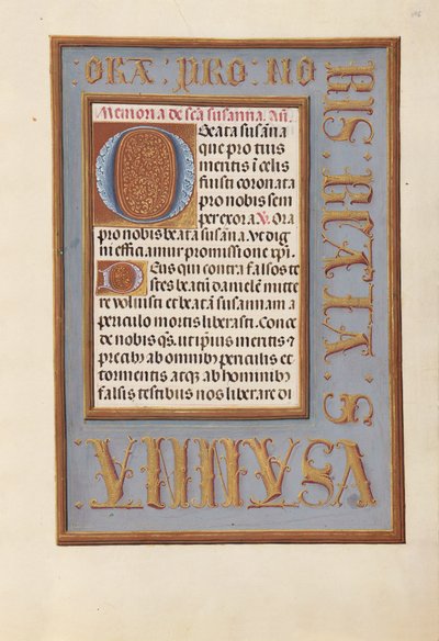Uren van Koningin Isabella de Katholieke, Koningin van Spanje:  Fol. 196r door Master of the First Prayerbook of Maximillian