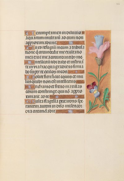 Uren van Koningin Isabella de Katholieke, Koningin van Spanje: Fol. 202r, ca. 1500 door Master of the First Prayerbook of Maximillian