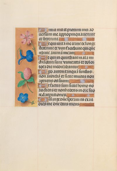 Getijdenboek van Koningin Isabella de Katholieke, Koningin van Spanje: Fol. 203v, ca. 1500 door Master of the First Prayerbook of Maximillian