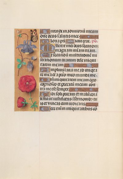Uren van koningin Isabella de Katholieke, koningin van Spanje: Fol. 204v, ca. 1500 door Master of the First Prayerbook of Maximillian