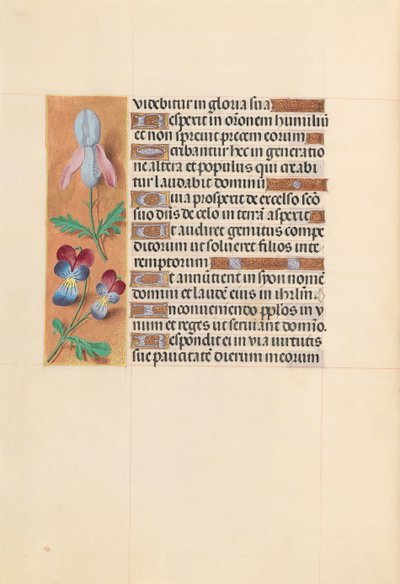 Getijdenboek van koningin Isabella de Katholieke, koningin van Spanje: Fol. 207v, ca. 1500 door Master of the First Prayerbook of Maximillian