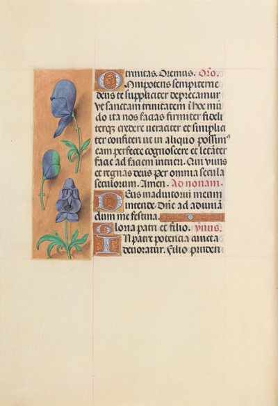 Getijdenboek van Koningin Isabella de Katholieke, Koningin van Spanje: Fol. 20v, ca. 1500 door Master of the First Prayerbook of Maximillian