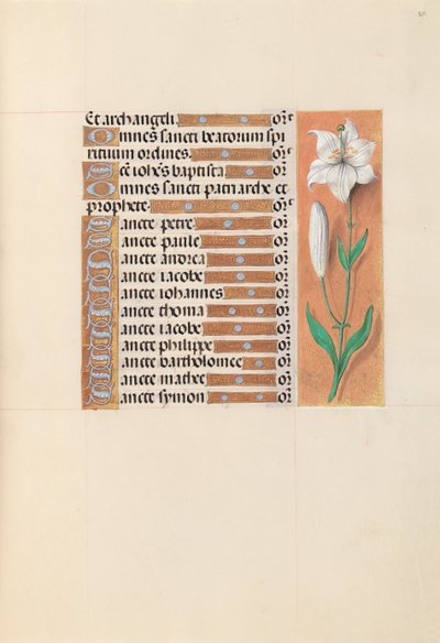 Getijdenboek van koningin Isabella de Katholieke, koningin van Spanje: Fol. 211r, ca. 1500 door Master of the First Prayerbook of Maximillian