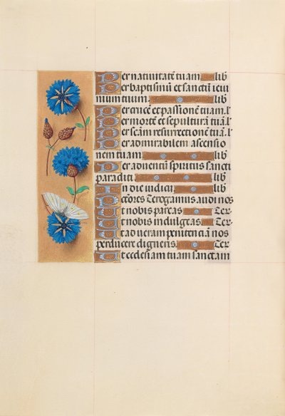 Uren van koningin Isabella de Katholieke, koningin van Spanje: Fol. 213v door Master of the First Prayerbook of Maximillian