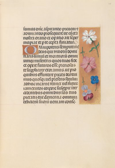 Getijdenboek van koningin Isabella de Katholieke, koningin van Spanje: Fol. 218r, ca. 1500 door Master of the First Prayerbook of Maximillian
