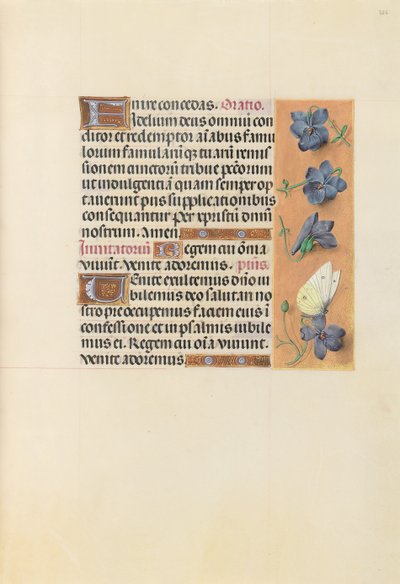 Getijdenboek van koningin Isabella de Katholieke, koningin van Spanje: Fol. 226r, ca. 1500 door Master of the First Prayerbook of Maximillian