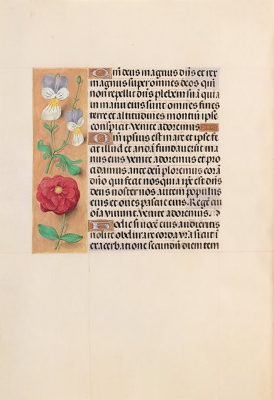 Getijdenboek van Koningin Isabella de Katholieke, Koningin van Spanje: Fol. 226v door Master of the First Prayerbook of Maximillian