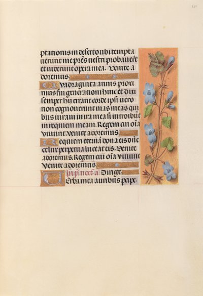 Getijdenboek van Koningin Isabella de Katholieke, Koningin van Spanje: Fol. 227r, ca. 1500 door Master of the First Prayerbook of Maximillian