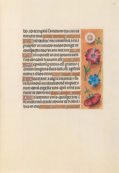 Getijdenboek van koningin Isabella de Katholieke, koningin van Spanje: Fol. 228r, ca. 1500 door Master of the First Prayerbook of Maximillian