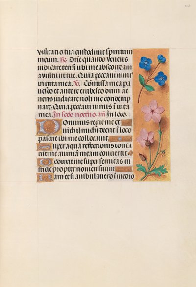 Uren van Koningin Isabella de Katholieke, Koningin van Spanje:  Fol. 233r door Master of the First Prayerbook of Maximillian