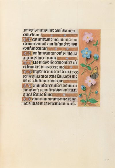 Getijdenboek van koningin Isabella de Katholieke, koningin van Spanje: Fol. 234r, ca. 1500 door Master of the First Prayerbook of Maximillian