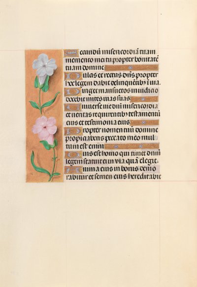 Getijdenboek van koningin Isabella de Katholieke, koningin van Spanje: Fol. 234v, circa 1500 door Master of the First Prayerbook of Maximillian