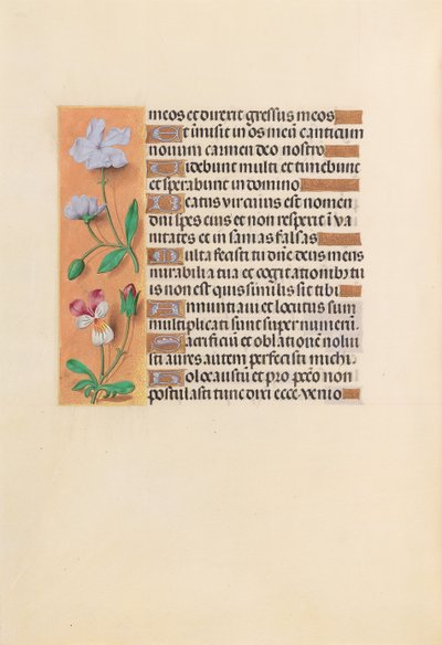 Uren van Koningin Isabella de Katholieke, Koningin van Spanje: Fol. 239v, c. 1500 door Master of the First Prayerbook of Maximillian