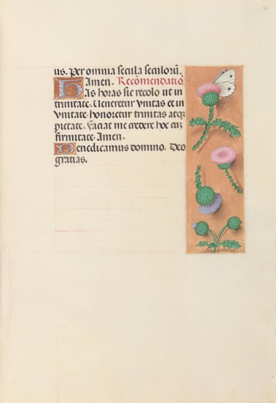Uren van koningin Isabella de Katholieke, koningin van Spanje: Fol. 23r door Master of the First Prayerbook of Maximillian
