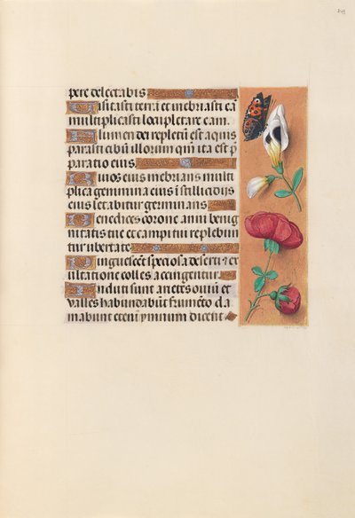 Uren van Koningin Isabella de Katholieke, Koningin van Spanje:  Fol. 249r door Master of the First Prayerbook of Maximillian