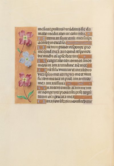 Getijdenboek van koningin Isabella de Katholieke, koningin van Spanje: Fol. 251v, ca. 1500 door Master of the First Prayerbook of Maximillian