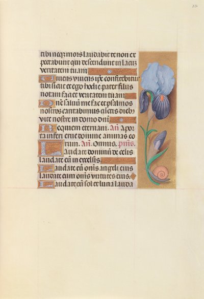 Getijdenboek van koningin Isabella de Katholieke, koningin van Spanje: Fol. 252r, ca. 1500 door Master of the First Prayerbook of Maximillian