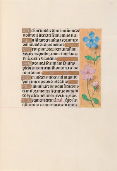Getijdenboek van koningin Isabella de Katholieke, koningin van Spanje: Fol. 255r, ca. 1500 door Master of the First Prayerbook of Maximillian