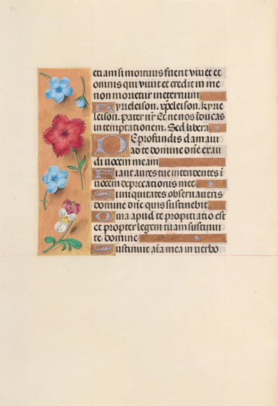 Getijdenboek van Koningin Isabella de Katholieke, Koningin van Spanje: Fol. 255v, ca. 1500 door Master of the First Prayerbook of Maximillian