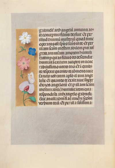 Getijdenboek van Koningin Isabella de Katholieke, Koningin van Spanje: Fol. 258v, ca. 1500 door Master of the First Prayerbook of Maximillian