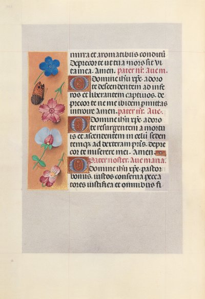 Getijdenboek van Koningin Isabella de Katholieke, Koningin van Spanje: Fol. 265v, ca. 1500 door Master of the First Prayerbook of Maximillian