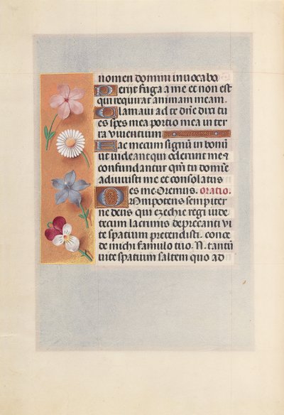 Getijdenboek van Koningin Isabella de Katholieke, Koningin van Spanje: Fol. 268v, ca. 1500 door Master of the First Prayerbook of Maximillian