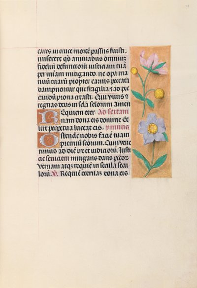 Getijdenboek van Koningin Isabella de Katholieke, Koningin van Spanje: Fol. 27r door Master of the First Prayerbook of Maximillian