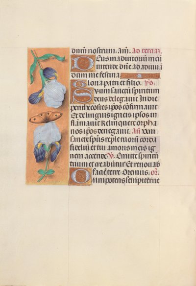Getijdenboek van Koningin Isabella de Katholieke, Koningin van Spanje: Fol. 33v door Master of the First Prayerbook of Maximillian