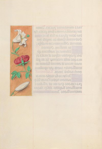 Uren van Koningin Isabella de Katholieke, Koningin van Spanje: Fol. 42v door Master of the First Prayerbook of Maximillian