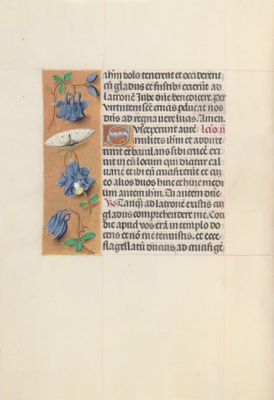 Uren van koningin Isabella de Katholieke, koningin van Spanje: Fol. 54v, ca. 1500 door Master of the First Prayerbook of Maximillian