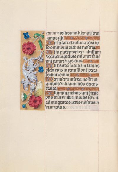 Uren van Koningin Isabella de Katholieke, Koningin van Spanje:  Fol. 59v door Master of the First Prayerbook of Maximillian