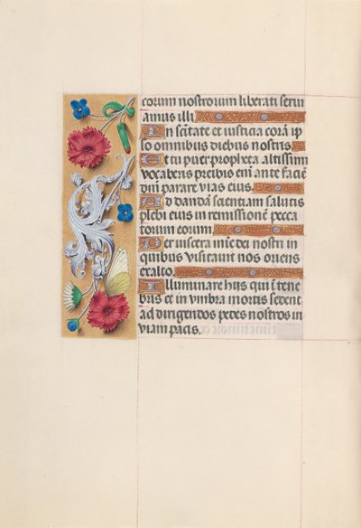 Getijdenboek van Koningin Isabella de Katholieke, Koningin van Spanje: Fol. 59v, ca. 1500 door Master of the First Prayerbook of Maximillian