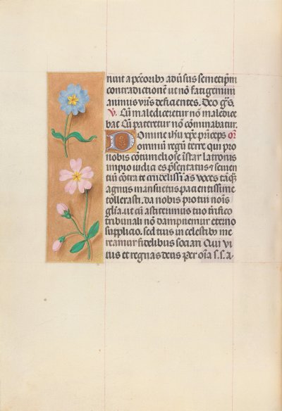 Getijdenboek van Koningin Isabella de Katholieke, Koningin van Spanje: Fol. 62v, ca. 1500 door Master of the First Prayerbook of Maximillian