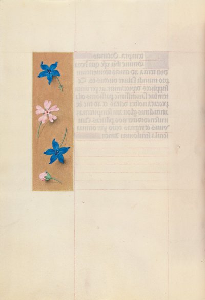 Getijdenboek van Koningin Isabella de Katholieke, Koningin van Spanje: Fol. 65v, ca. 1500 door Master of the First Prayerbook of Maximillian