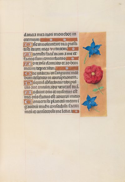 Getijdenboek van Koningin Isabella de Katholieke, Koningin van Spanje: Fol. 74r, ca. 1500 door Master of the First Prayerbook of Maximillian