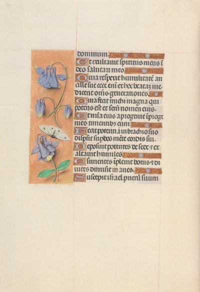 Getijdenboek van koningin Isabella de Katholieke, koningin van Spanje: Fol. 75v, ca. 1500 door Master of the First Prayerbook of Maximillian