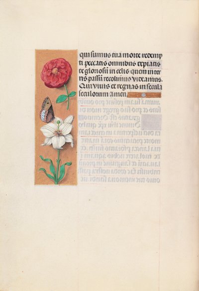 Getijdenboek van Koningin Isabella de Katholieke, Koningin van Spanje: Fol. 76v, ca. 1500 door Master of the First Prayerbook of Maximillian