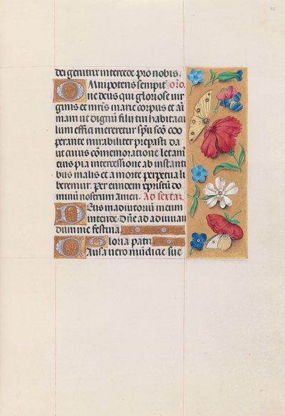 Getijdenboek van Koningin Isabella de Katholieke, Koningin van Spanje: Fol. 83r door Master of the First Prayerbook of Maximillian