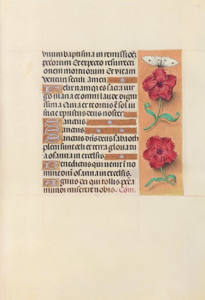 Uren van koningin Isabella de Katholieke, koningin van Spanje: Fol. 92r door Master of the First Prayerbook of Maximillian