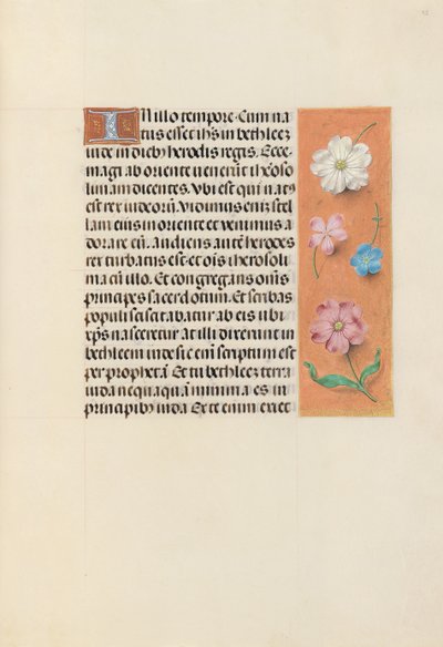 Uren van Koningin Isabella de Katholieke, Koningin van Spanje: Fol. 95r door Master of the First Prayerbook of Maximillian