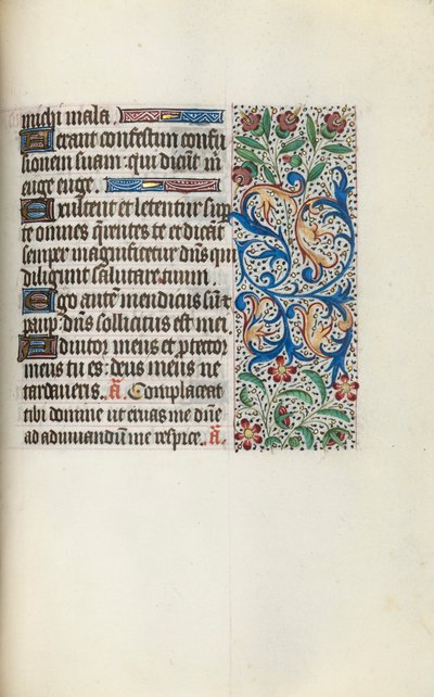 Getijdenboek (gebruik van Rouen): fol. 127r door Master of the Geneva Latini