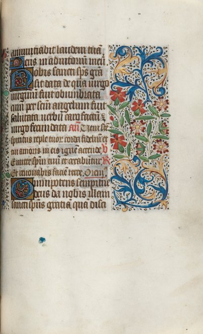 Getijdenboek Gebruik van Rouen: fol. 100r door Master of the Geneva Latini
