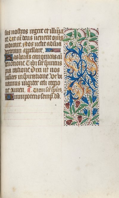 Getijdenboek Gebruik van Rouen: fol. 102r door Master of the Geneva Latini